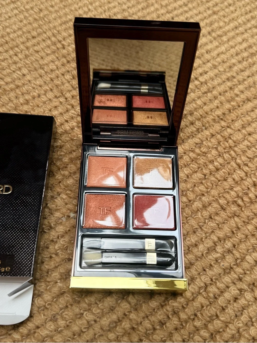 Tom Ford Women Eyeshadow Quad  Peach Dawn